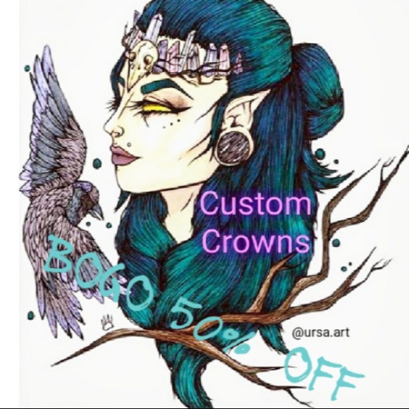 ✨🧚‍♀️ SALE! BOGO 50% OFF CRYSTAL CROWNS 🧚‍♀️✨ - Picture 5 of 11